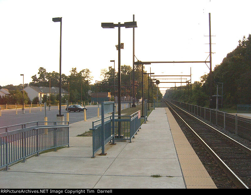 Yardley station before elevation.